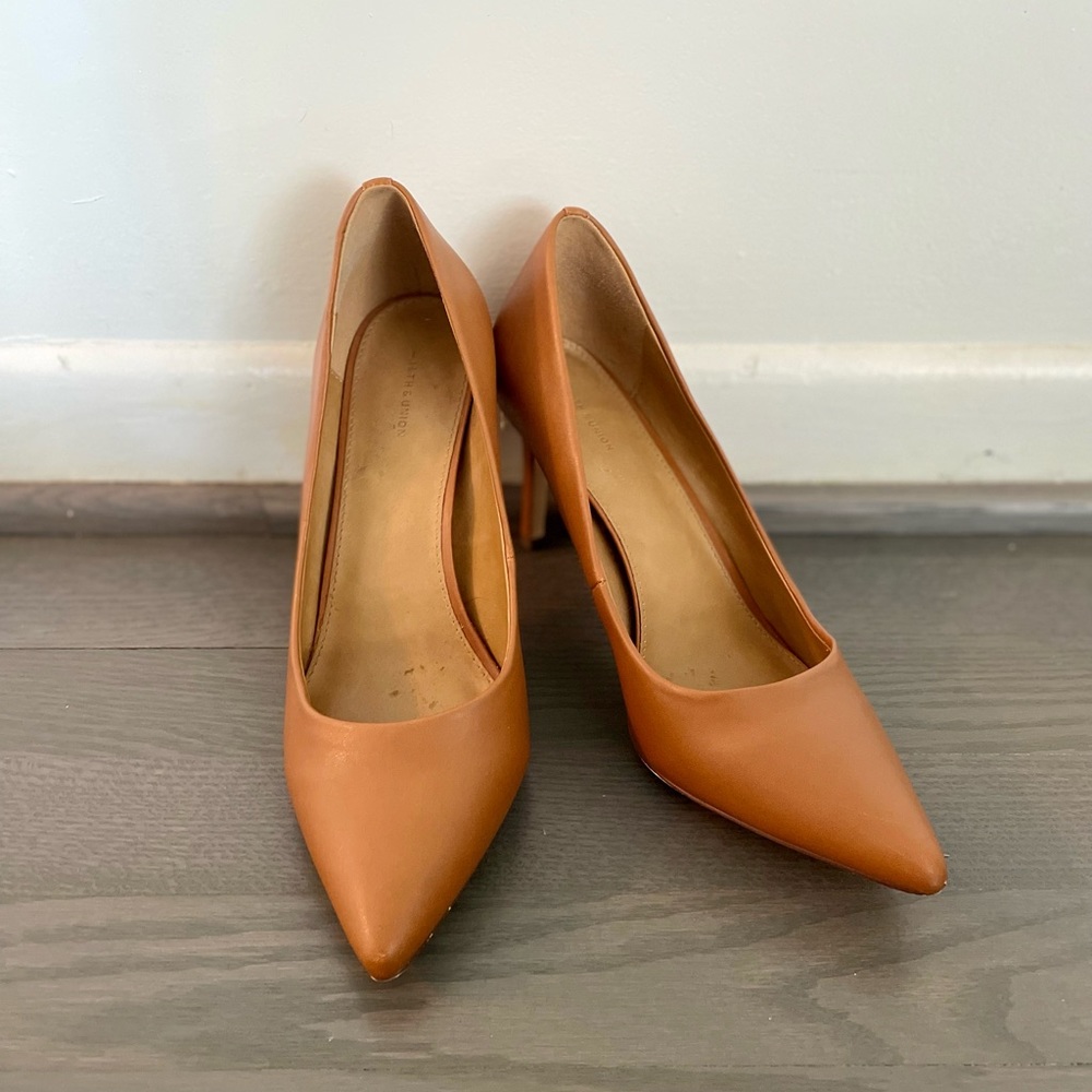 14th & Union brown high heels - 9